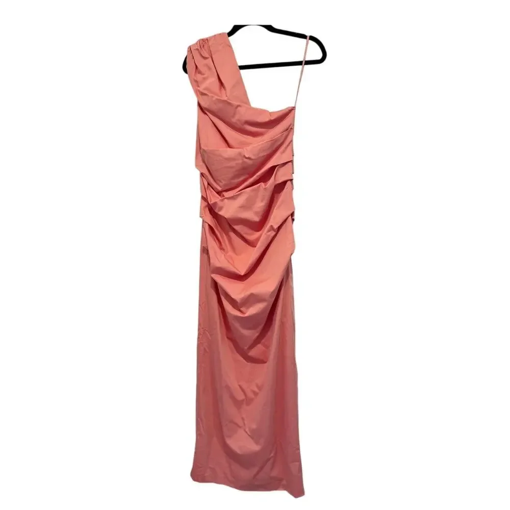 SIR the Label. Giacomo Gathered Gown NWT Size 3 Large Formal Asymmetrical Maxi